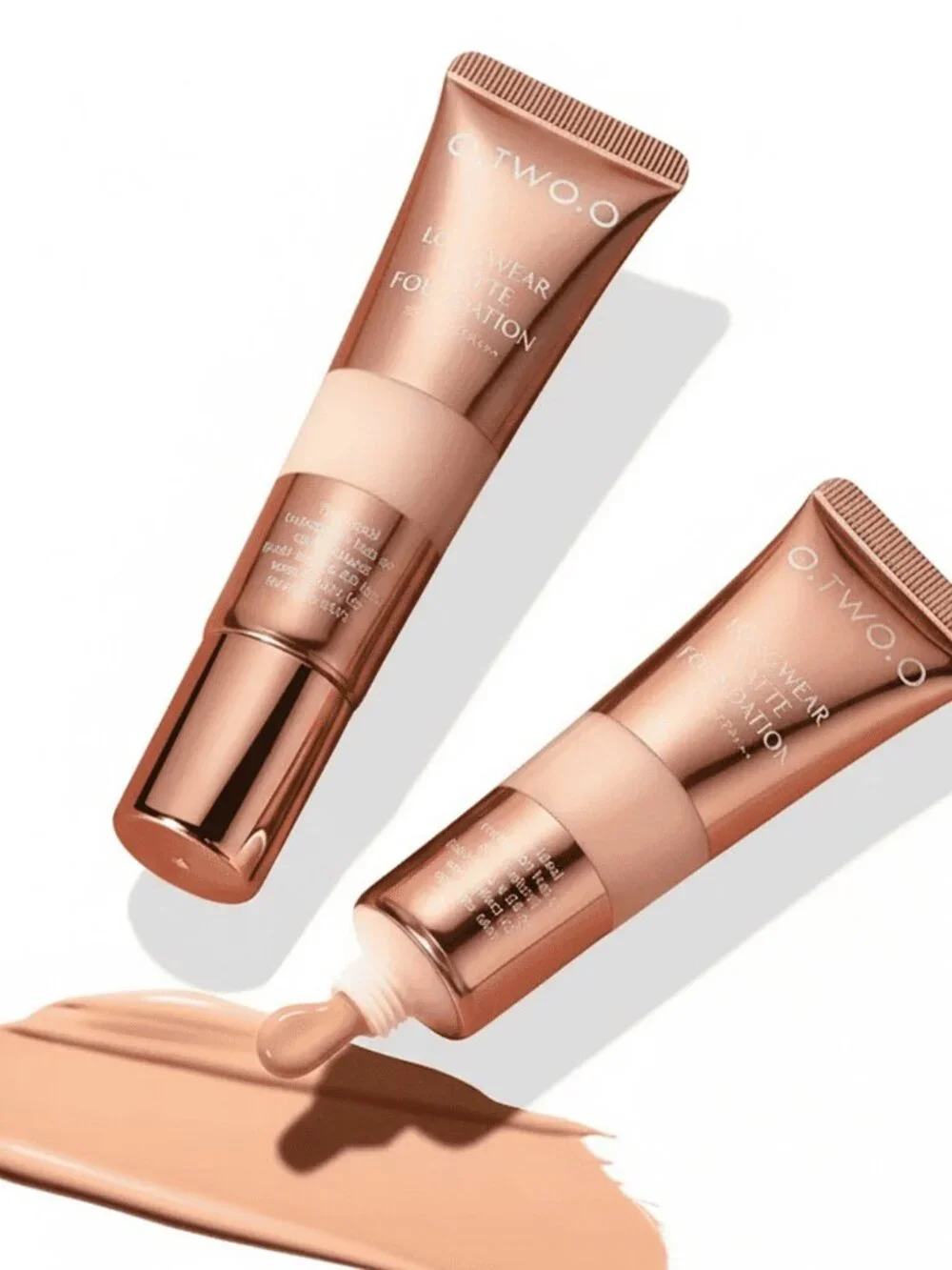 O.TWO.O Ultra Longwear Matte Liquid Foundation, Full Coverage, Oil Control, 30ml